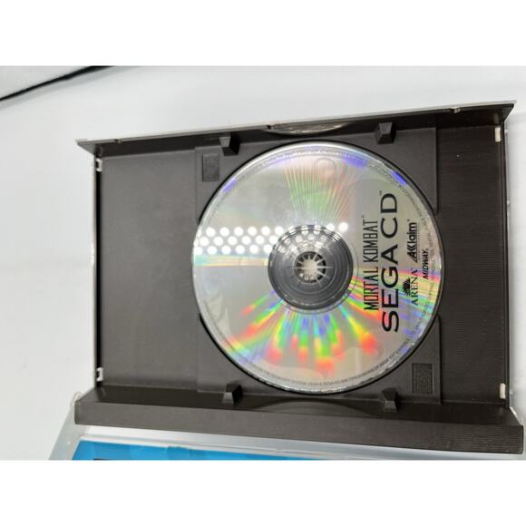 Mortal Kombat (Sega CD, 1993) Complete W Manual - Tested - Authentic - Picture 4 of 7